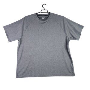 Mens BCG Active Gray T Shirt Stretch Gym Training Workout Short Sleeve Size XXL